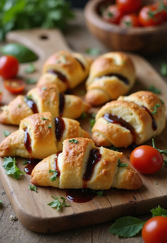 10 Crescent Roll Dinner Recipes Fun and Quick - 9. Caprese Crescent Roll Bites