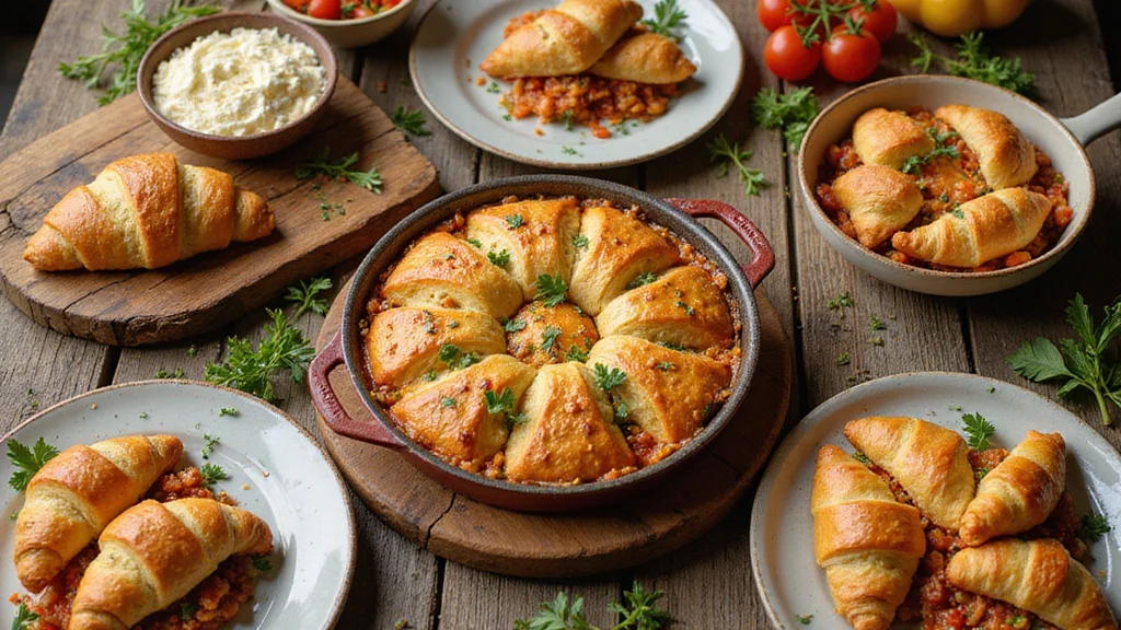 10 Crescent Roll Dinner Recipes Fun and Quick