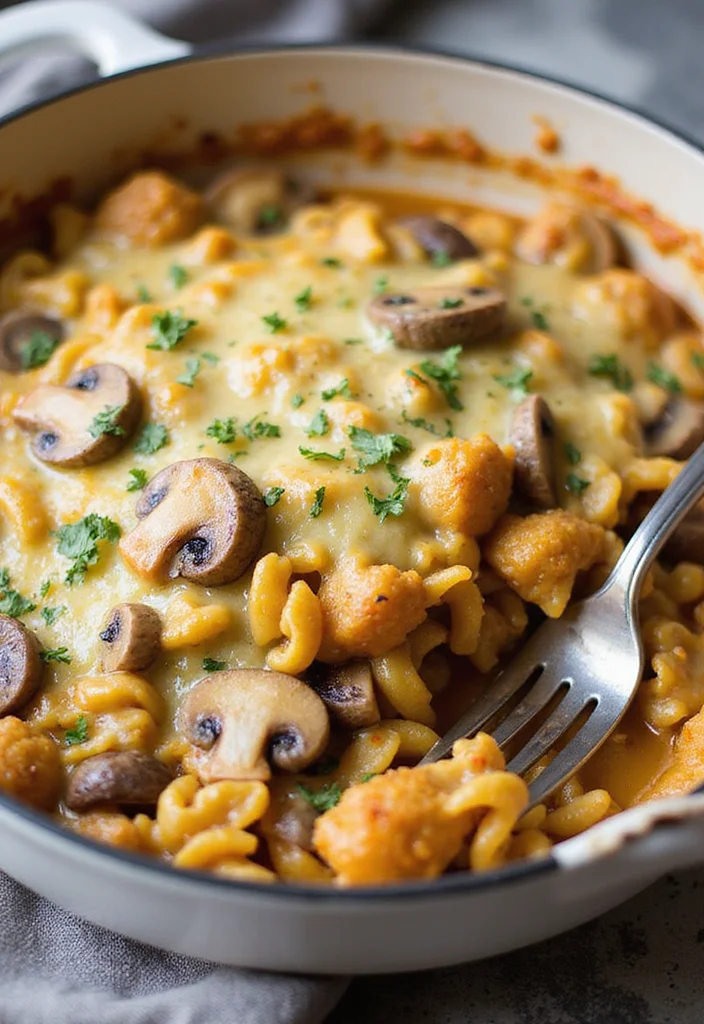 10 German Dinner Recipes for Cozy Comfort - 4. Creamy Mushroom and Spaetzle Bake