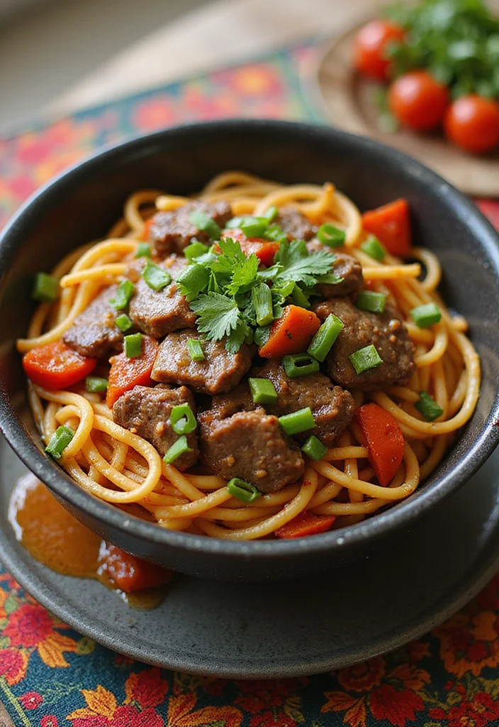 10 German Dinner Recipes for Cozy Comfort - 8. Easy Beef and Noodle Stir-Fry