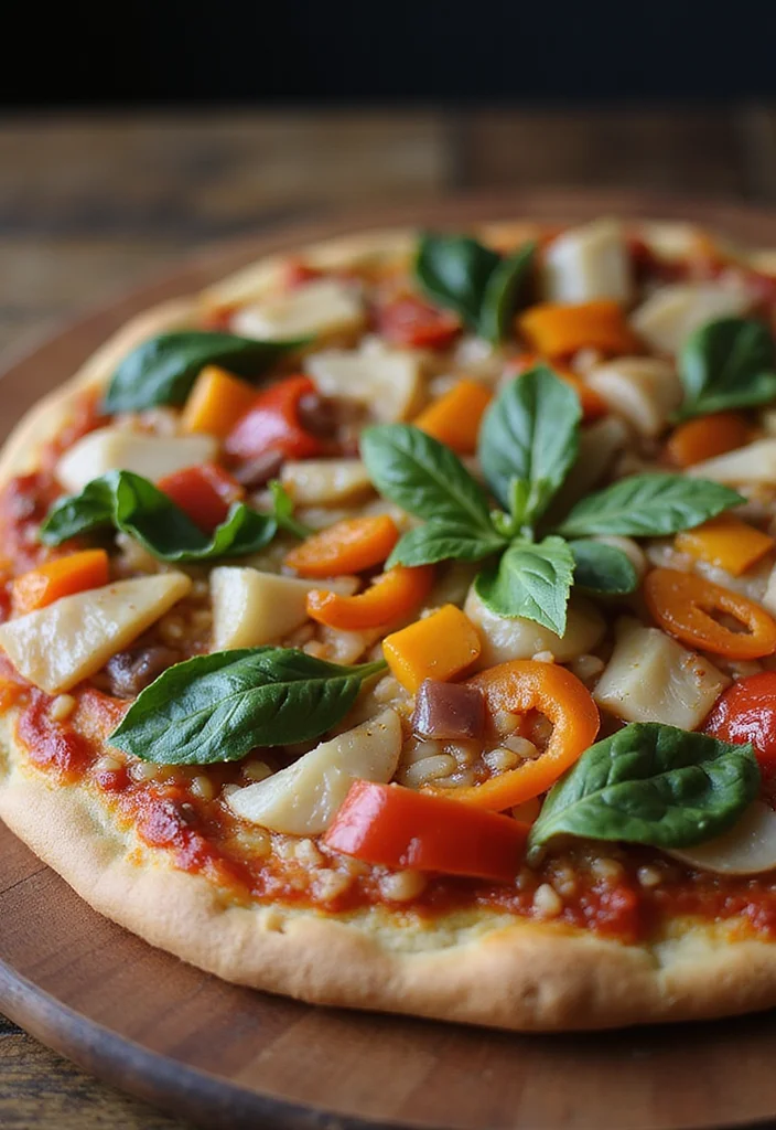 10 Healthy Pizza Recipes with Better Ingredients - 2. Whole Wheat Veggie Supreme Pizza