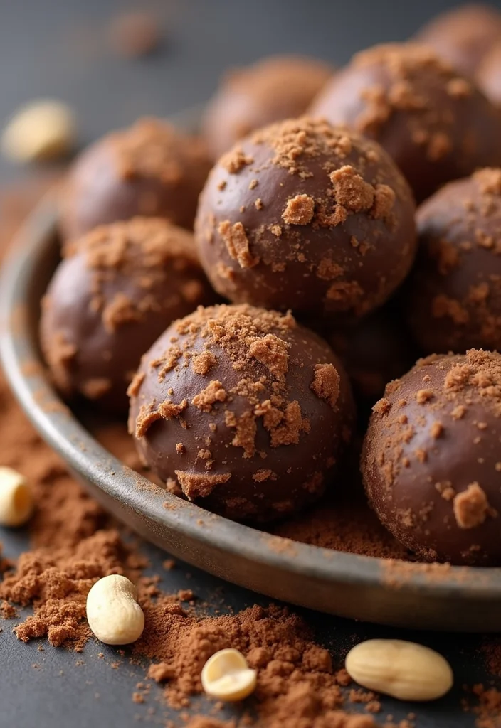 10 Healthy Protein Ball Recipes for Simple Snacks - 1. Chocolate Peanut Butter Bliss Balls