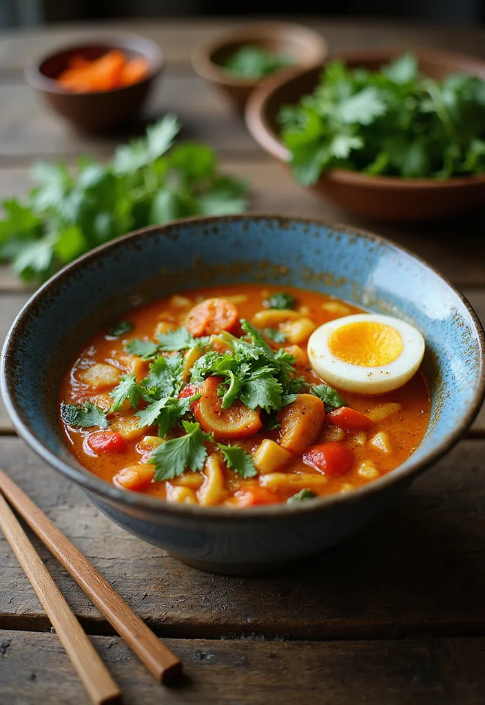 10 Healthy Ramen Recipes for Better Bowls - 1. Spicy Miso Vegetable Ramen