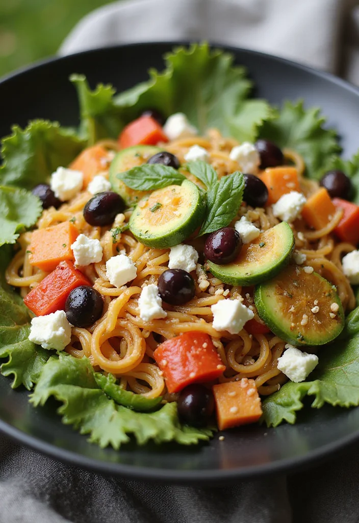 10 Healthy Ramen Recipes for Better Bowls - 9. Mediterranean Ramen Salad