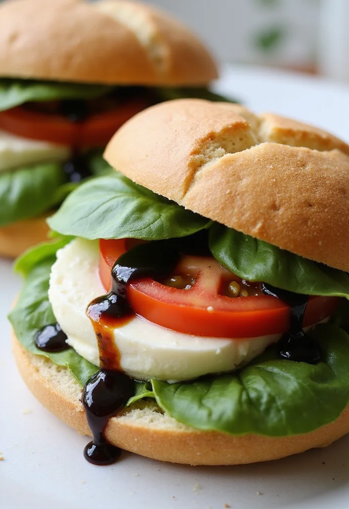 10 Healthy Sandwich Recipes for Quick Meals - 3. Caprese Salad Sandwich