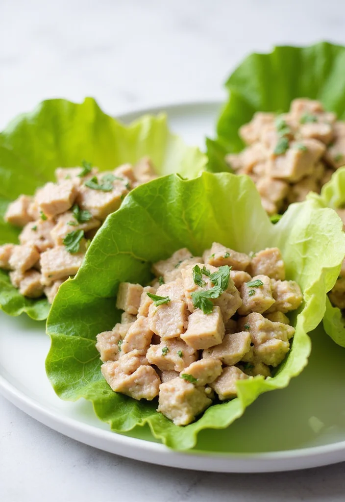 10 Healthy Sandwich Recipes for Quick Meals - 5. Tuna Salad Lettuce Wraps