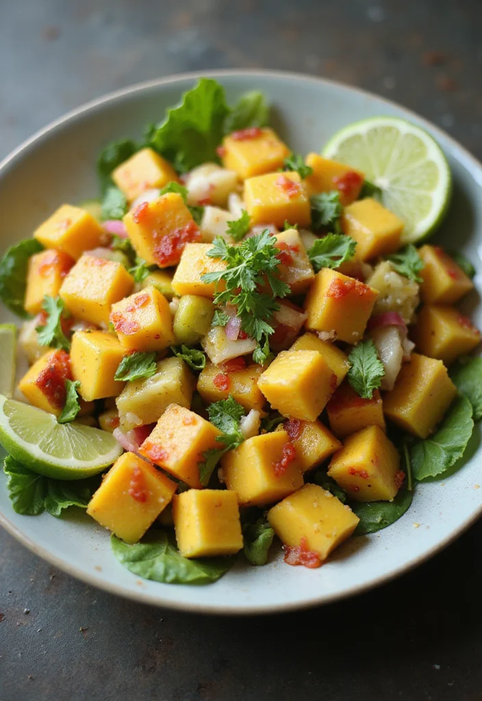 10 Hearts of Palm Vegan Recipes Light and Tasty - 1. Tropical Hearts of Palm Salad