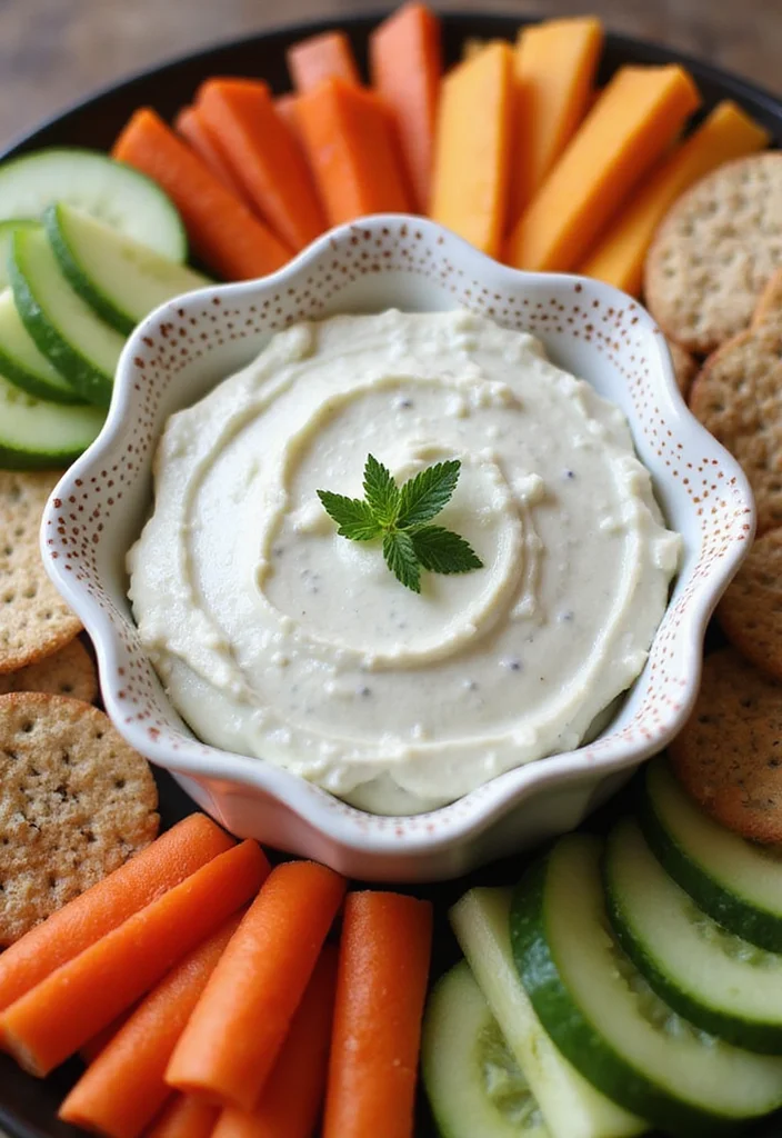 10 Hearts of Palm Vegan Recipes Light and Tasty - 2. Creamy Hearts of Palm Dip