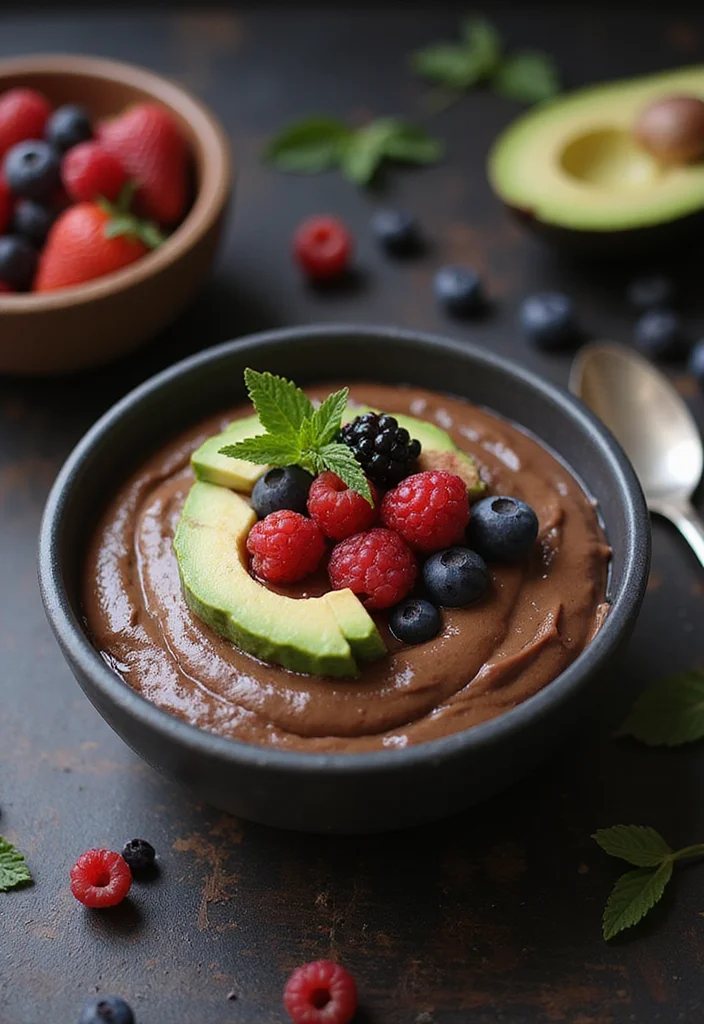 10 High Protein Dessert Recipes for Guilt-Free Treats - 10. Avocado Chocolate Mousse