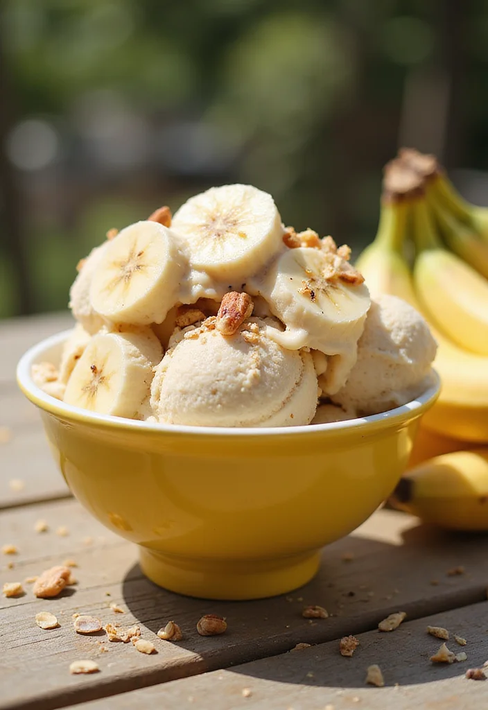 10 High Protein Dessert Recipes for Guilt-Free Treats - 4. Protein-Packed Banana Ice Cream