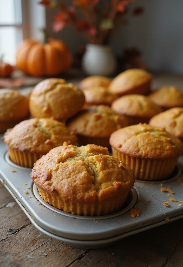 10 High Protein Dessert Recipes for Guilt-Free Treats - 6. Protein-Packed Pumpkin Muffins
