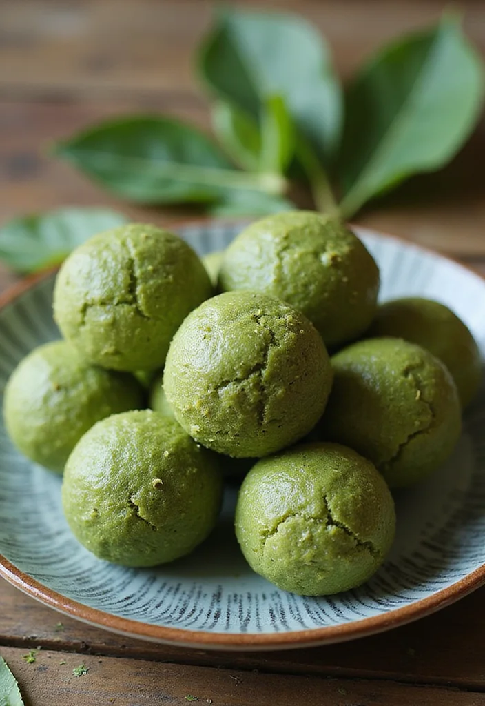 10 High Protein Dessert Recipes for Guilt-Free Treats - 7. Matcha Protein Balls