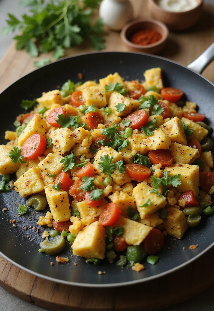 10 Keto Blackstone Recipes for Easy Griddle Meals - 2. Savory Egg and Vegetable Scramble