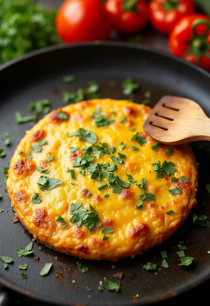 10 Keto Blackstone Recipes for Easy Griddle Meals - 3. Cheesy Keto Veggie Frittata
