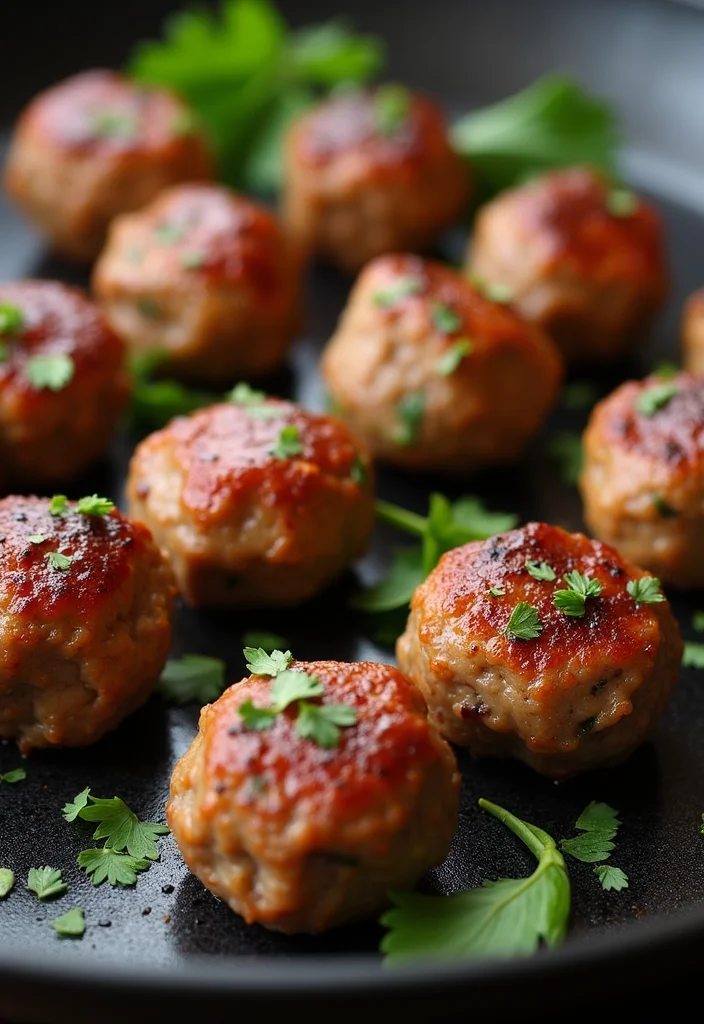 10 Keto Blackstone Recipes for Easy Griddle Meals - 8. Keto Meatballs