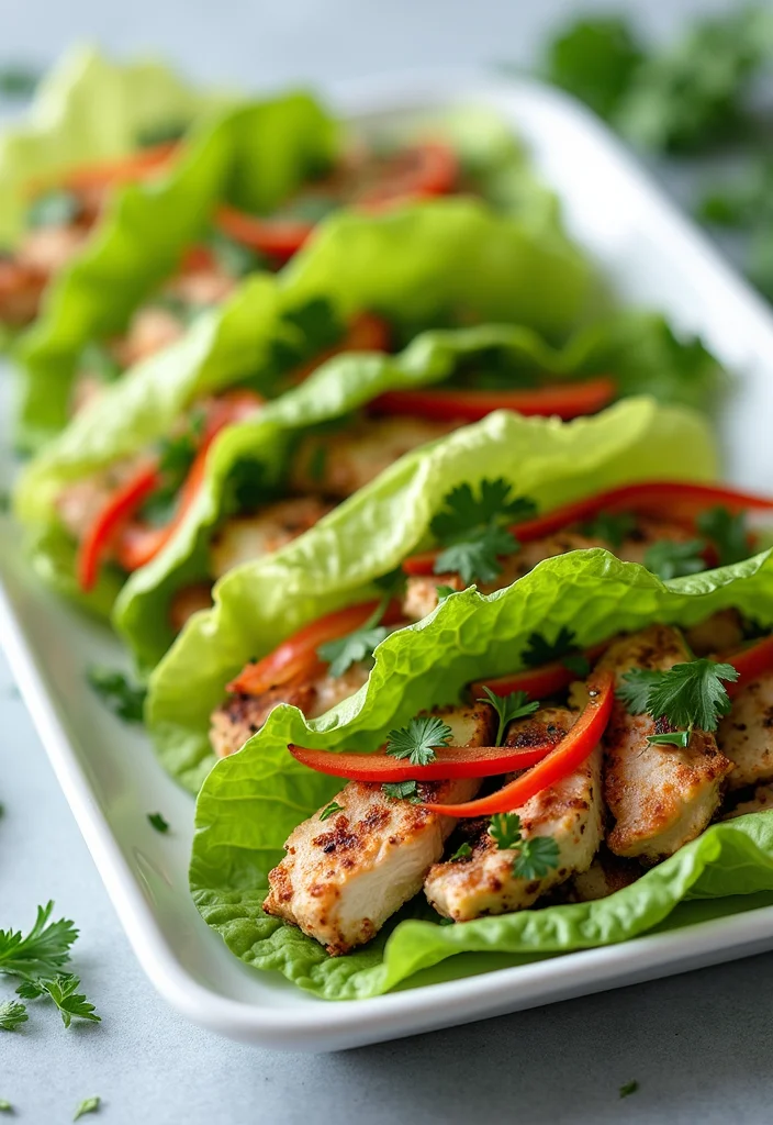10 Keto Paleo Recipes for Busy Professionals: Clean and Low Carb - 5. Chicken Lettuce Wraps