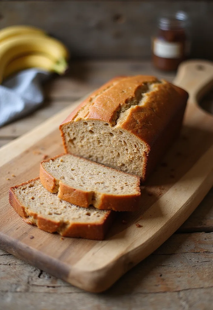 10 Keto Peanut Butter Recipes for Quick Treats - 9. Peanut Butter Banana Bread (Keto Style)