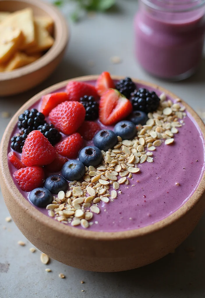 10 Keto Protein Powder Recipes for Quick Nutrition - 2. Berry Blast Protein Bowl
