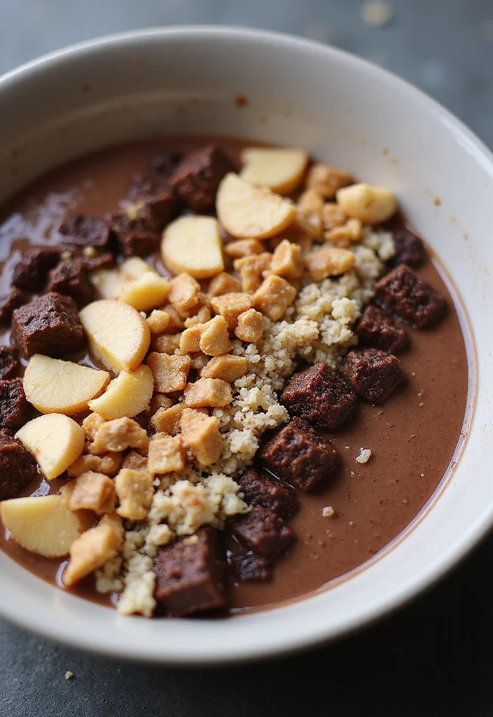 10 Keto Protein Powder Recipes for Quick Nutrition - 3. Chocolate Peanut Butter Bliss Bowl