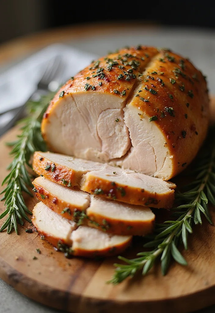 10 Keto Turkey Recipes for Lean Low Carb Meals - 6. Herb-Roasted Turkey Breast