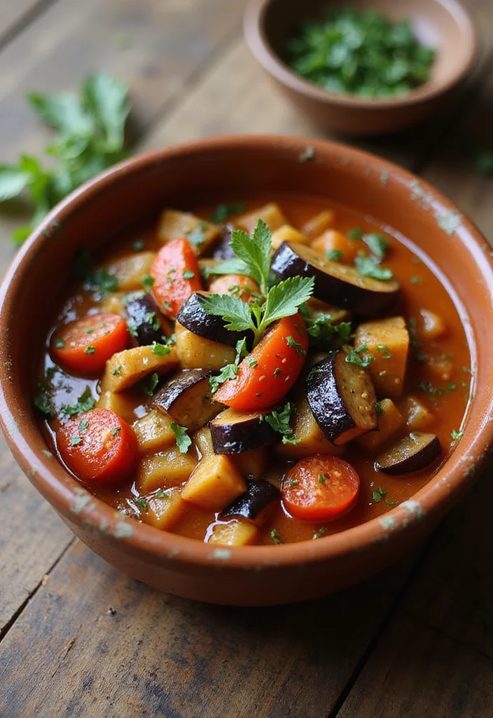 10 Low Sodium Dinner Recipes for Balanced Eating - 10. Eggplant and Tomato Stew