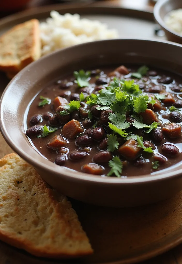 10 Puerto Rican Dinner Recipes for Bold Comfort - 7. Puerto Rican Black Bean Stew