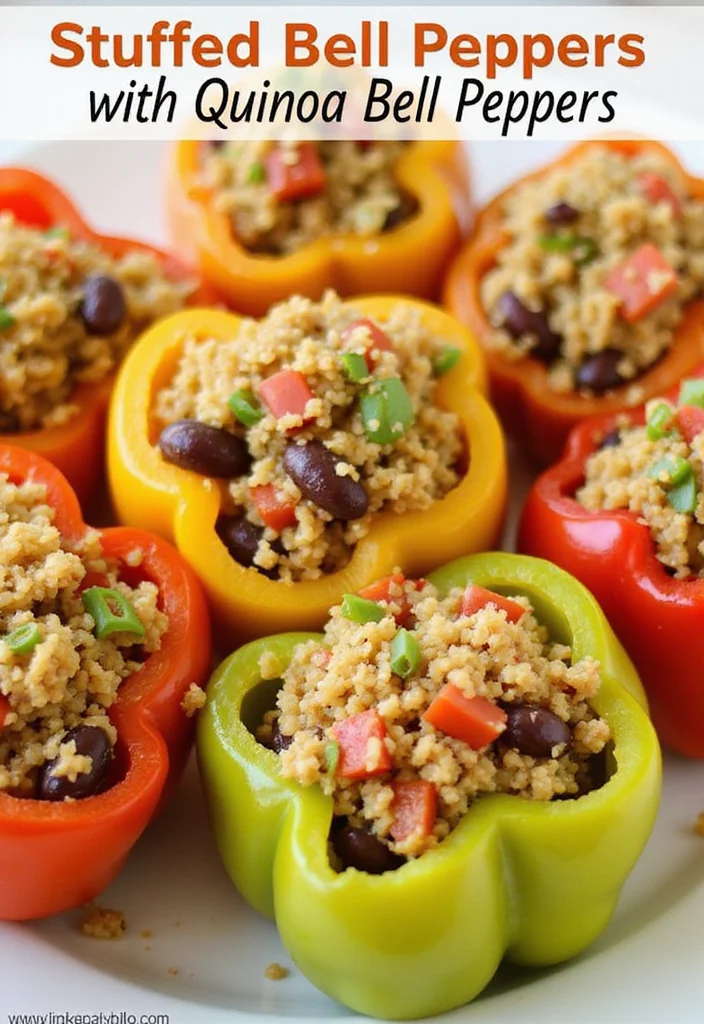 10 Romantic Dinner Recipes Easy and Elegant - 4. Stuffed Bell Peppers