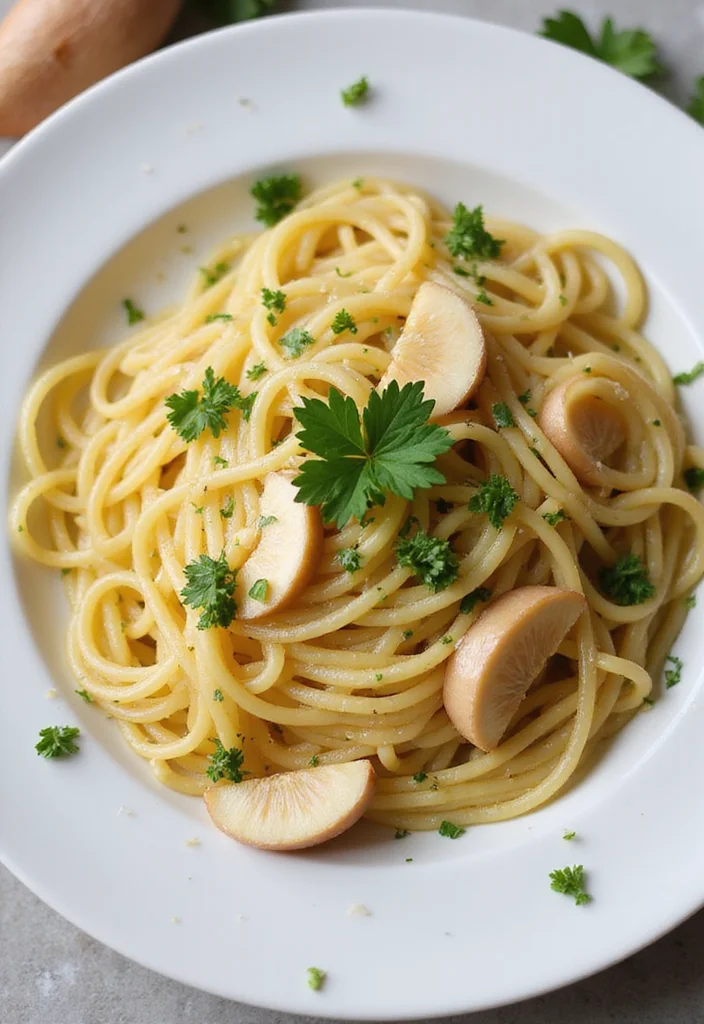 10 Romantic Dinner Recipes Easy and Elegant - 9. Spaghetti Aglio e Olio