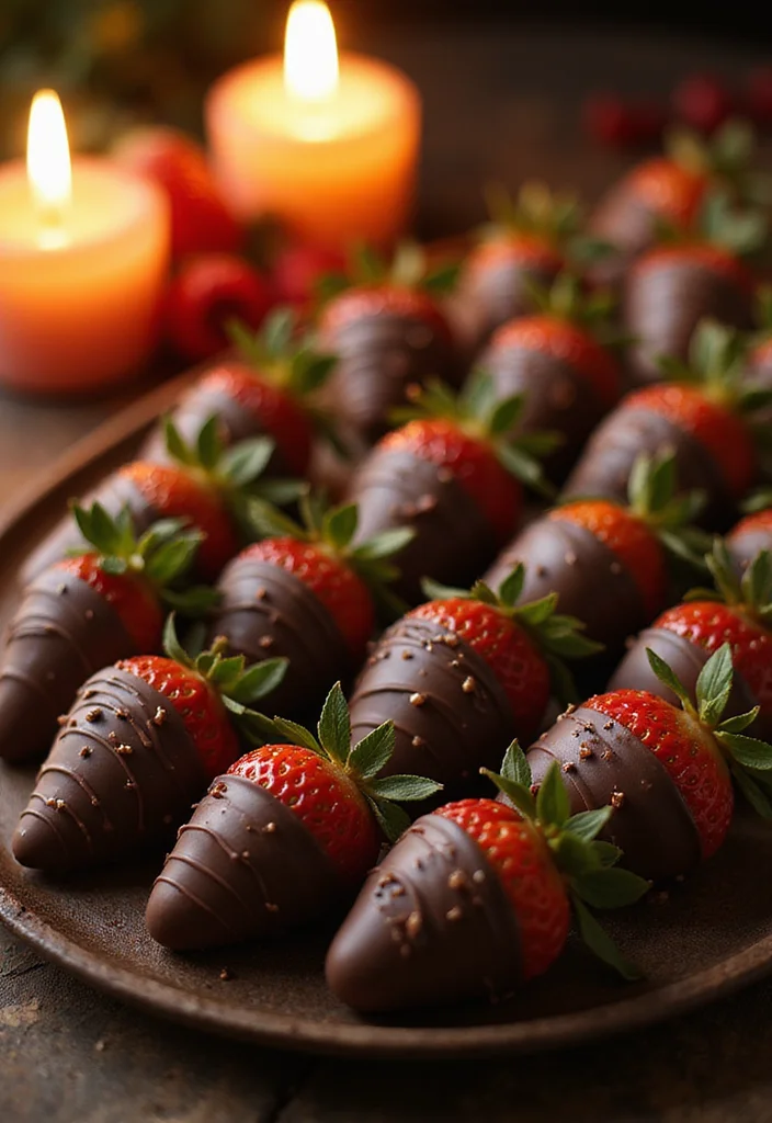 10 Romantic Vegan Valentine’s Dinner Recipes for Special Nights - 10. Chocolate-Covered Strawberries