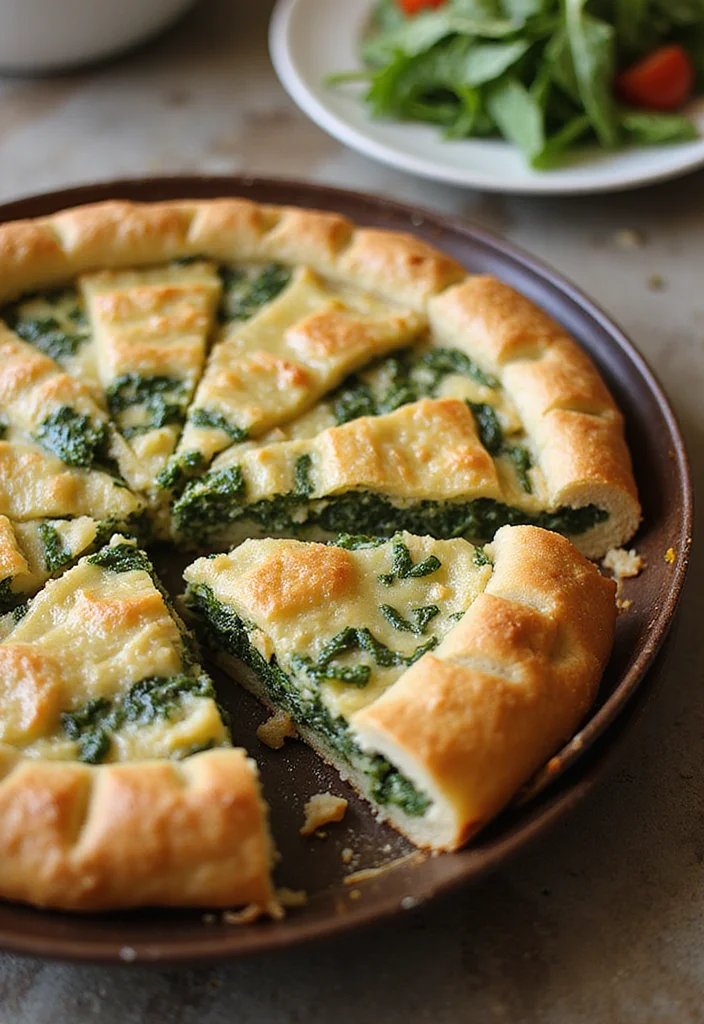 10 Vegan Savory Pie Recipes for Cozy Meals - 7. Spinach and Vegan Feta Pie