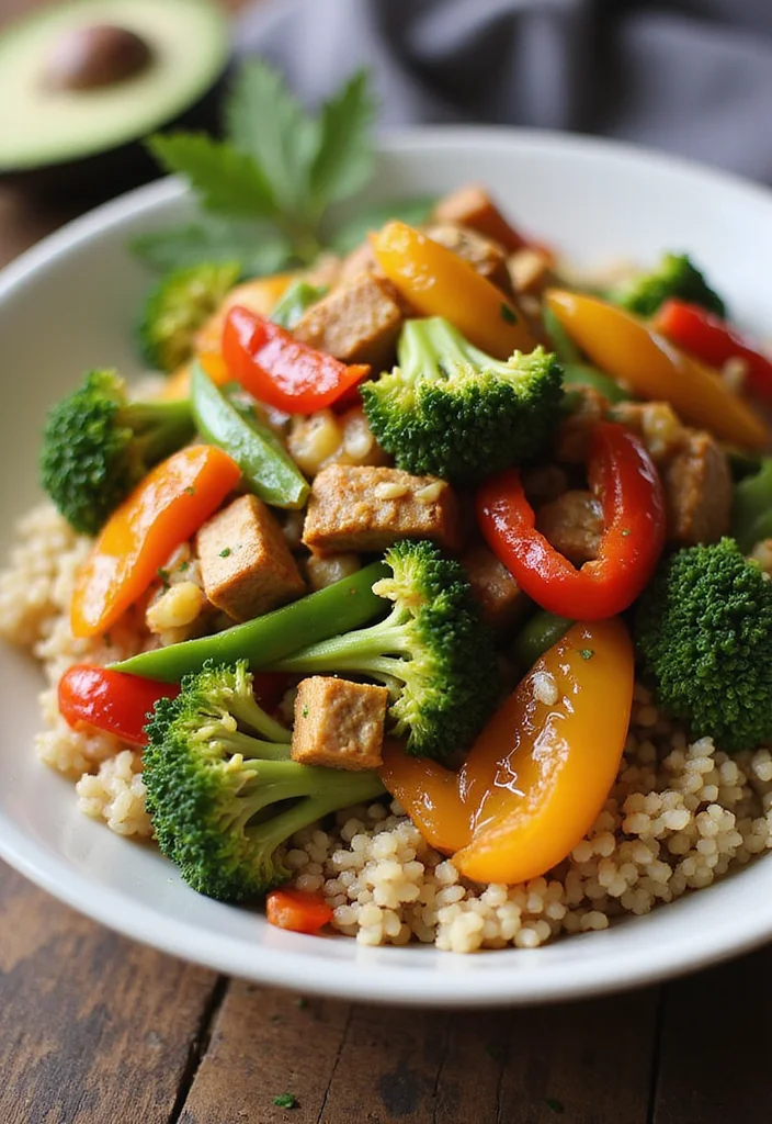 10 Vegan Tempeh Recipes for Easy Protein - 1. Tempeh Stir-Fry with Broccoli and Bell Peppers