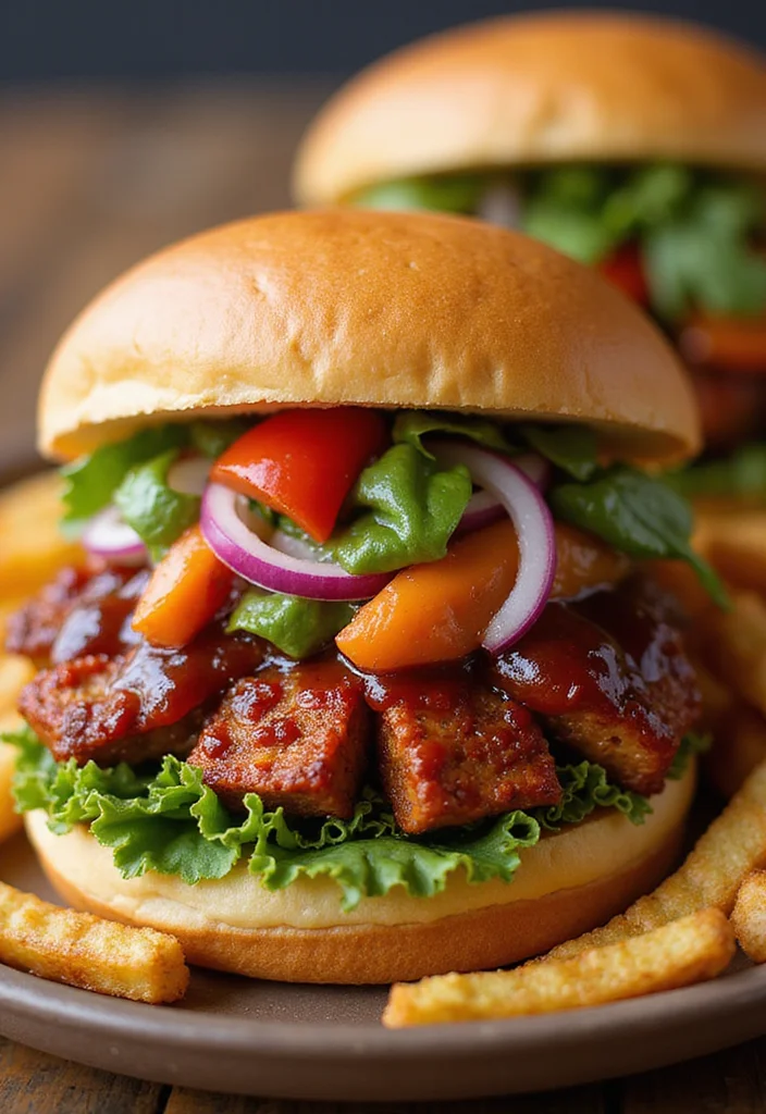 10 Vegan Tempeh Recipes for Easy Protein - 2. BBQ Tempeh Sandwiches