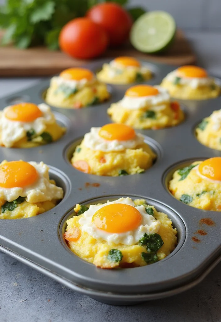 12 Affordable Keto Recipes for Budget Friendly Eating - 3. Egg Muffins with Spinach and Feta