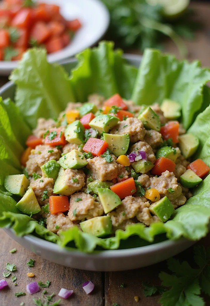 12 Affordable Keto Recipes for Budget Friendly Eating - 5. Avocado Tuna Salad