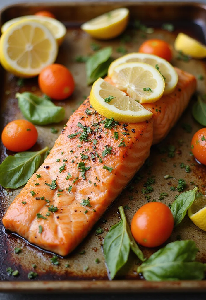 12 Affordable Keto Recipes for Budget Friendly Eating - 6. Sheet Pan Lemon Garlic Salmon