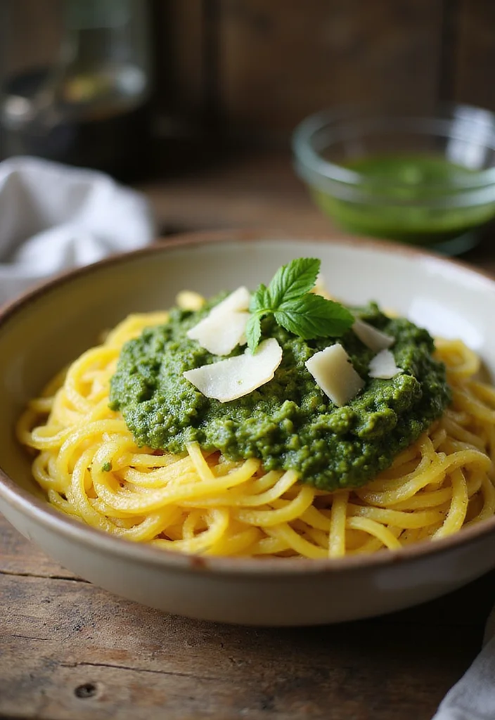 12 Affordable Keto Recipes for Budget Friendly Eating - 9. Spaghetti Squash with Pesto