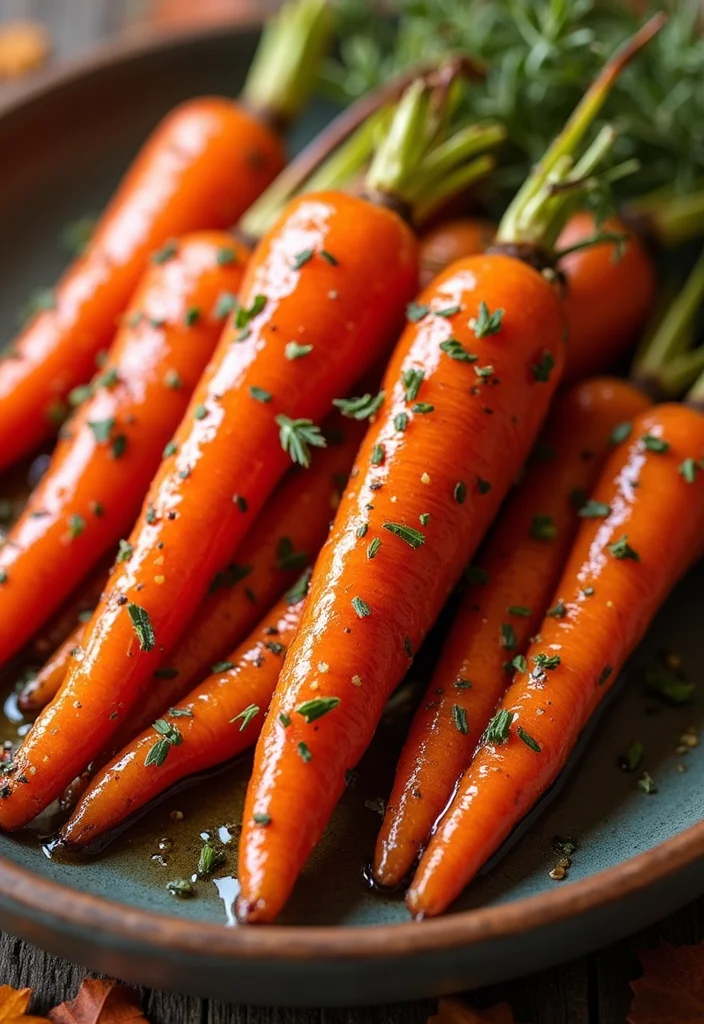12 Autumn Healthy Recipes with Seasonal Flavor - 8. Maple Glazed Carrots
