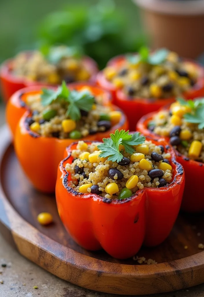 12 BBQ Dinner Recipes for Flavorful Evenings - 10. Grilled Stuffed Bell Peppers