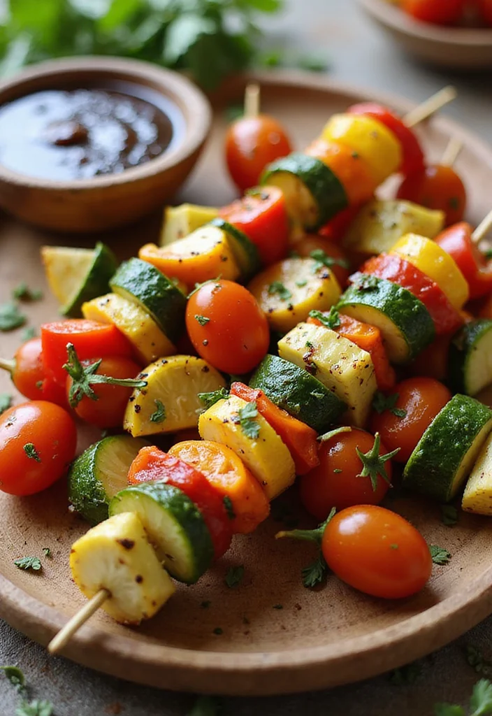 12 BBQ Dinner Recipes for Flavorful Evenings - 3. BBQ Veggie Skewers