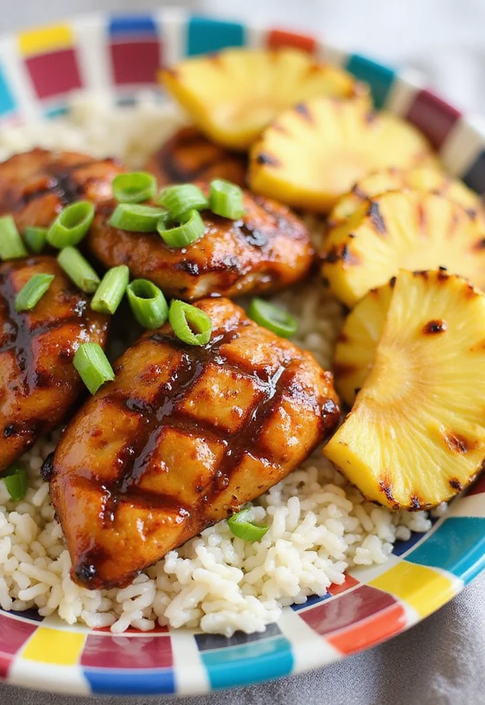 12 BBQ Dinner Recipes for Flavorful Evenings - 8. Grilled Pineapple Teriyaki Chicken