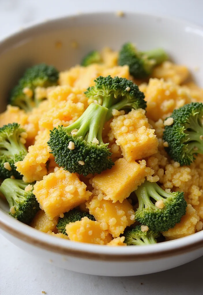 12 Fat Loss Dinner Recipes: Light and Satisfying - 7. Broccoli and Cheese Quinoa Bake