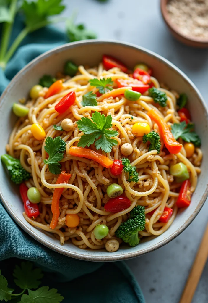 12 Healthy Chinese Recipes: Light and Flavorful Noodle Dishes - 7. Veggie Noodle Stir-Fry