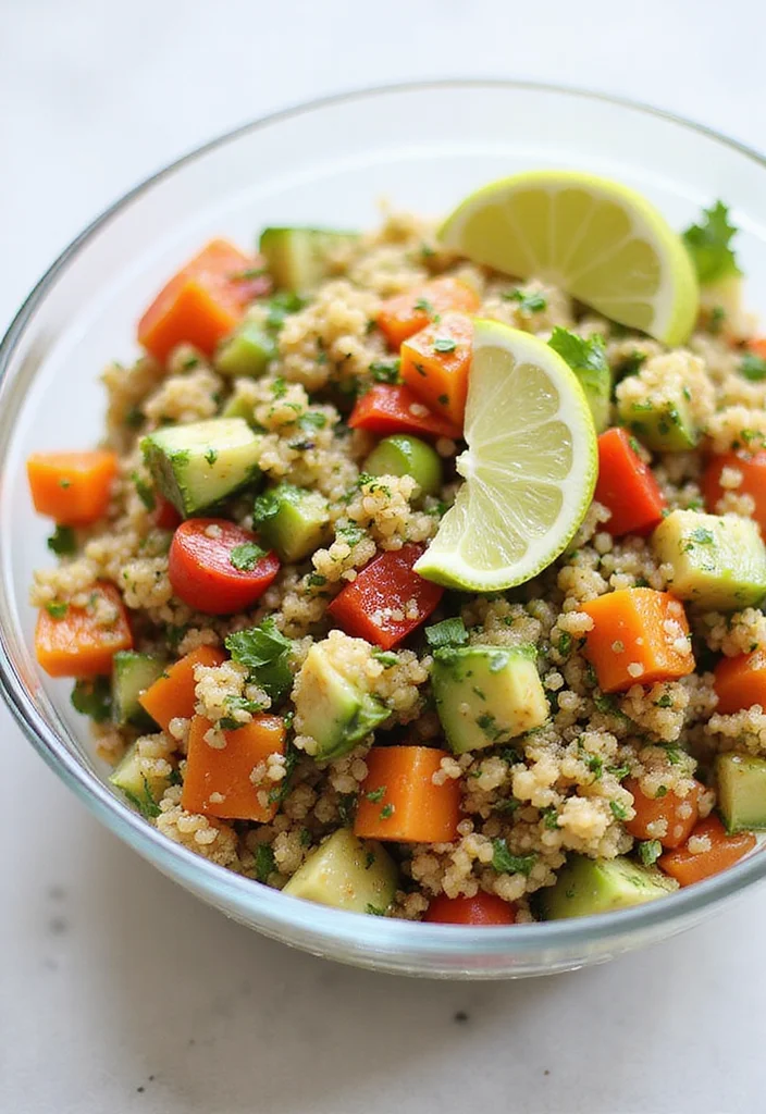 12 Healthy Summer Dinner Recipes Fresh and Light - 1. Zesty Quinoa Salad
