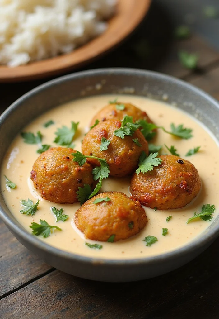 12 Indian Dinner Recipes Full of Warm Spices - 10. Kadhi Pakora