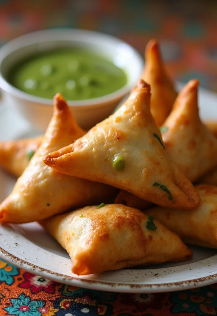 12 Indian Dinner Recipes Full of Warm Spices - 11. Vegetable Samosas