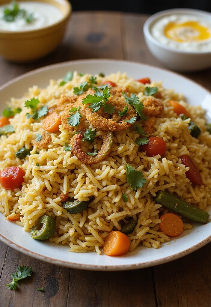 12 Indian Dinner Recipes Full of Warm Spices - 5. Vegetable Biryani