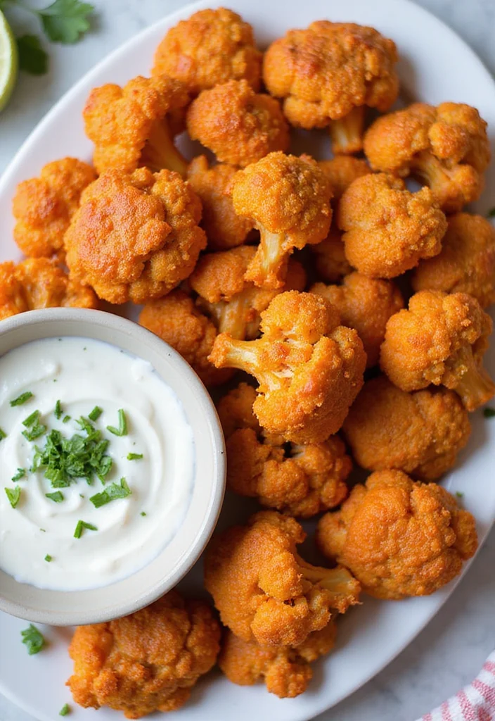 12 Keto Appetizer Recipes for Any Gathering - 3. Cauliflower Buffalo Bites