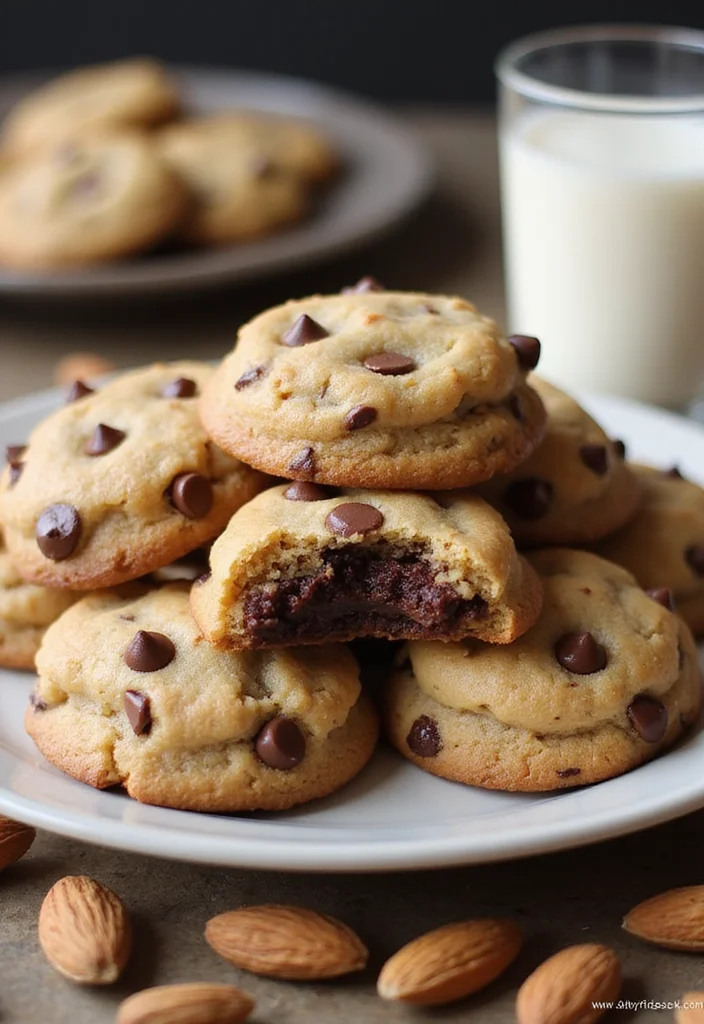 12 Keto Chocolate Dessert Recipes Rich and Low Carb - 2. Sugar-Free Chocolate Chip Cookies
