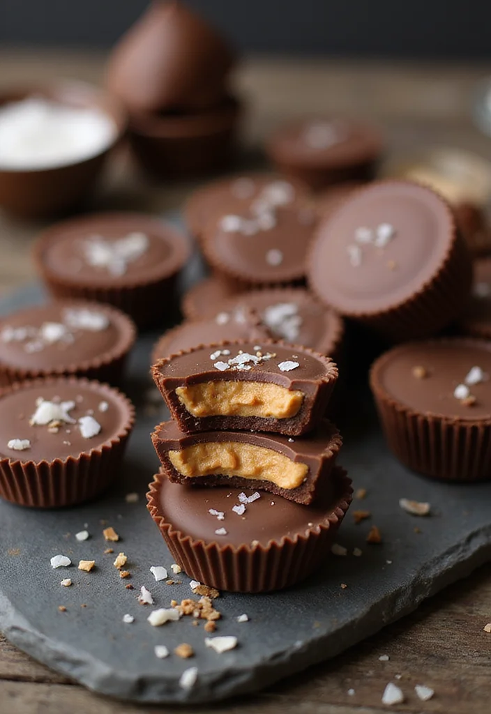 12 Keto Chocolate Dessert Recipes Rich and Low Carb - 6. Keto Chocolate Peanut Butter Cups