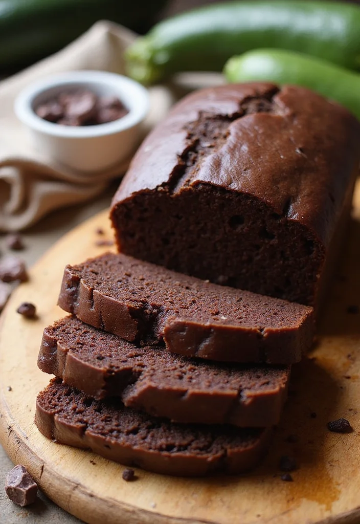 12 Keto Chocolate Dessert Recipes Rich and Low Carb - 9. Keto Chocolate Zucchini Bread